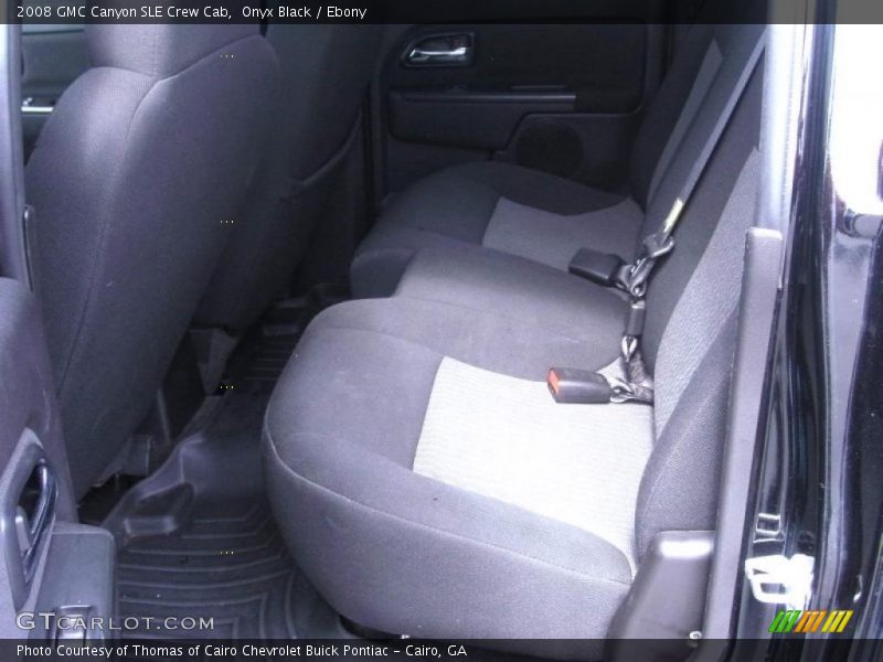 Onyx Black / Ebony 2008 GMC Canyon SLE Crew Cab