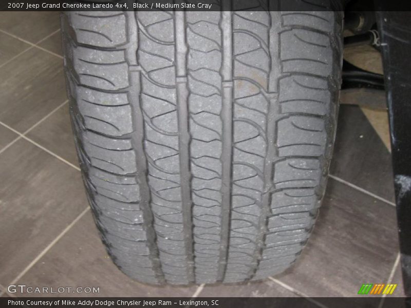 Black / Medium Slate Gray 2007 Jeep Grand Cherokee Laredo 4x4