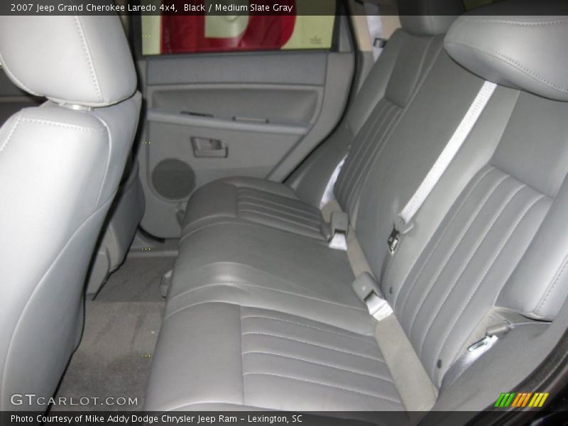 Black / Medium Slate Gray 2007 Jeep Grand Cherokee Laredo 4x4