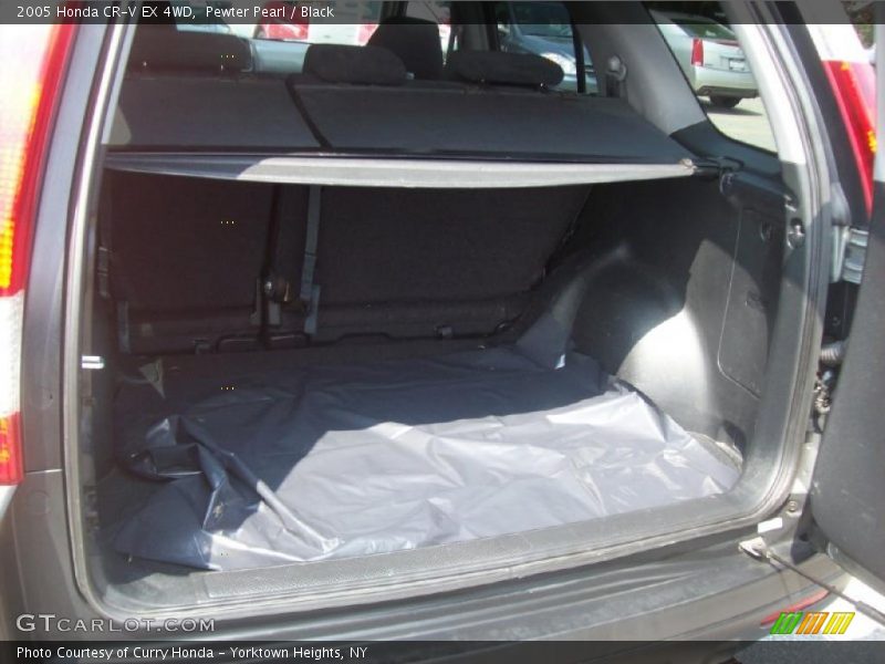 Pewter Pearl / Black 2005 Honda CR-V EX 4WD