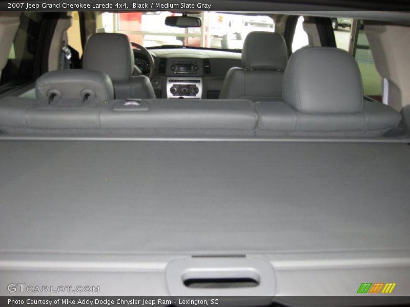 Black / Medium Slate Gray 2007 Jeep Grand Cherokee Laredo 4x4