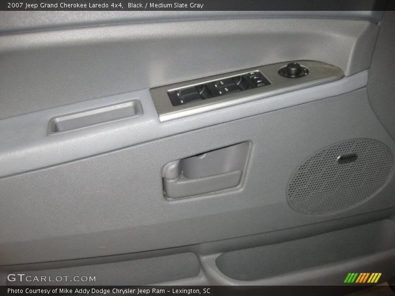 Black / Medium Slate Gray 2007 Jeep Grand Cherokee Laredo 4x4