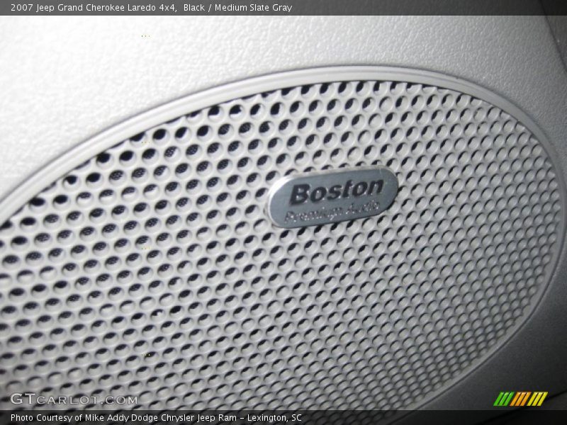 Black / Medium Slate Gray 2007 Jeep Grand Cherokee Laredo 4x4