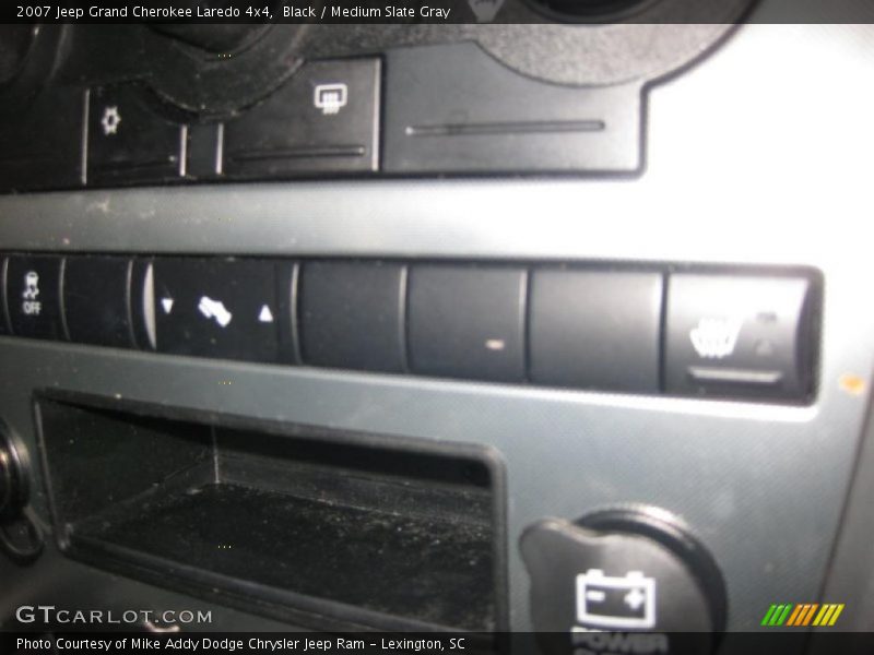 Black / Medium Slate Gray 2007 Jeep Grand Cherokee Laredo 4x4