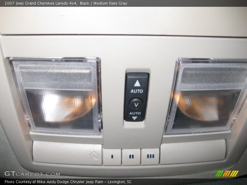 Black / Medium Slate Gray 2007 Jeep Grand Cherokee Laredo 4x4