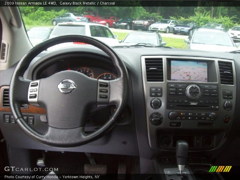 Galaxy Black Metallic / Charcoal 2009 Nissan Armada LE 4WD