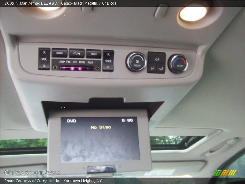 Galaxy Black Metallic / Charcoal 2009 Nissan Armada LE 4WD