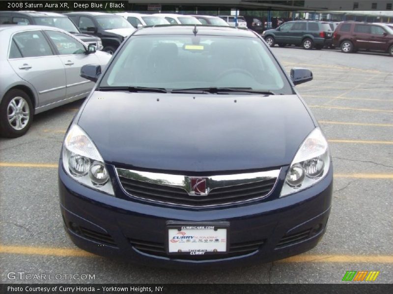 Deep Blue / Black 2008 Saturn Aura XR