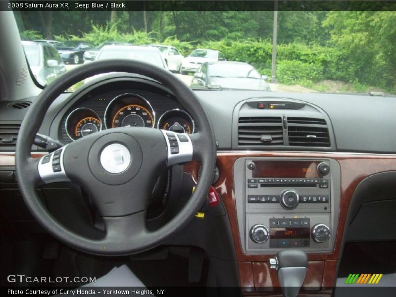 Deep Blue / Black 2008 Saturn Aura XR
