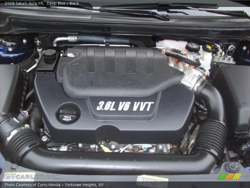 Deep Blue / Black 2008 Saturn Aura XR