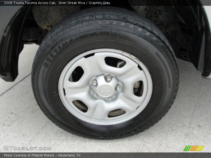 Silver Streak Mica / Graphite Gray 2008 Toyota Tacoma Access Cab