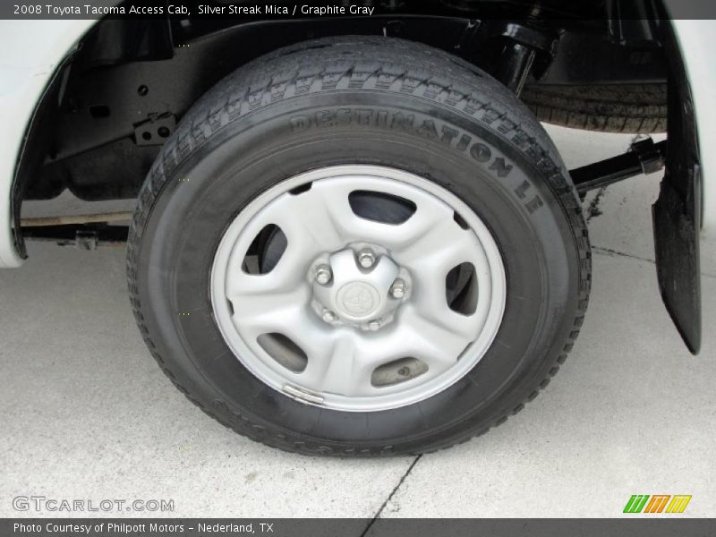 Silver Streak Mica / Graphite Gray 2008 Toyota Tacoma Access Cab