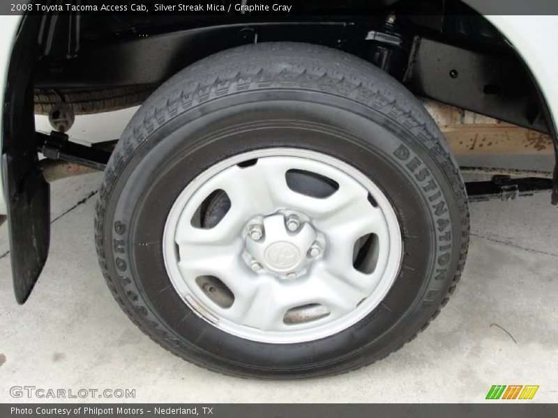 Silver Streak Mica / Graphite Gray 2008 Toyota Tacoma Access Cab