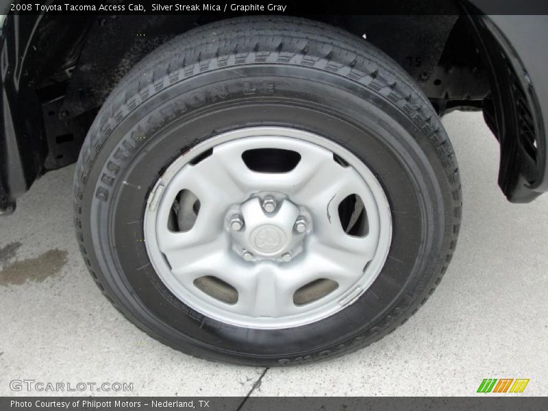 Silver Streak Mica / Graphite Gray 2008 Toyota Tacoma Access Cab