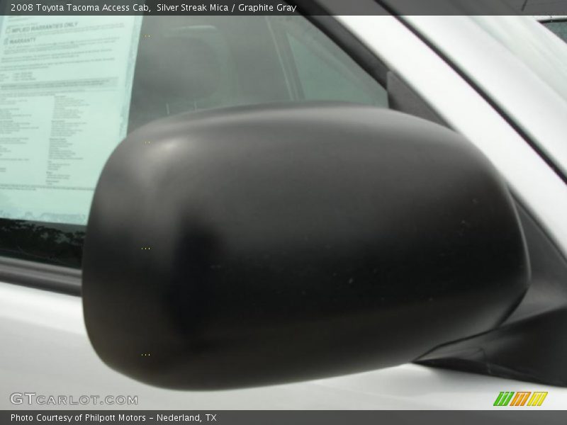 Silver Streak Mica / Graphite Gray 2008 Toyota Tacoma Access Cab