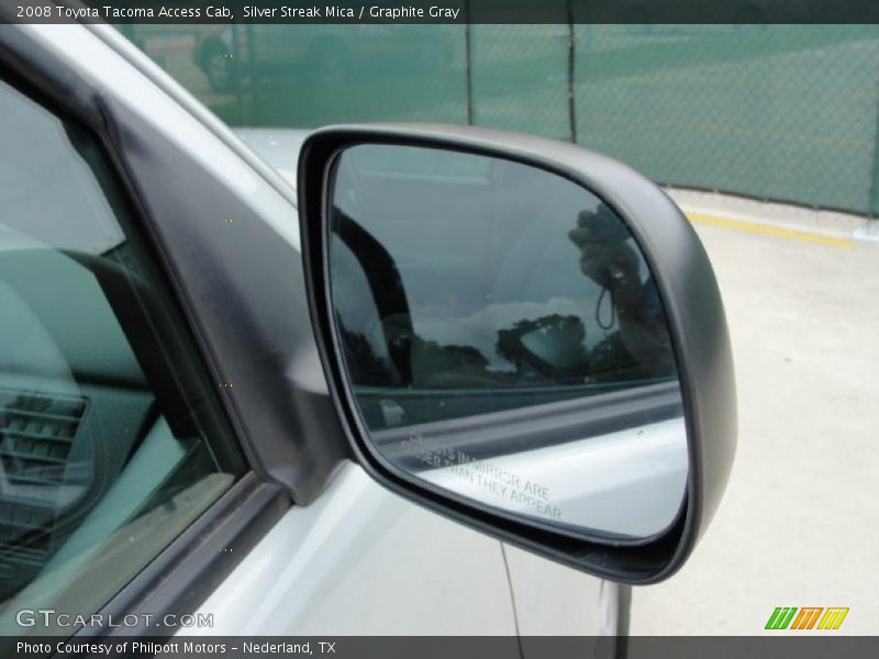 Silver Streak Mica / Graphite Gray 2008 Toyota Tacoma Access Cab