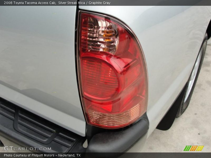 Silver Streak Mica / Graphite Gray 2008 Toyota Tacoma Access Cab