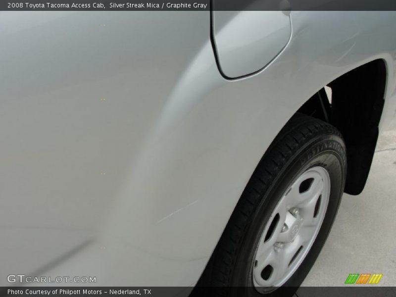 Silver Streak Mica / Graphite Gray 2008 Toyota Tacoma Access Cab