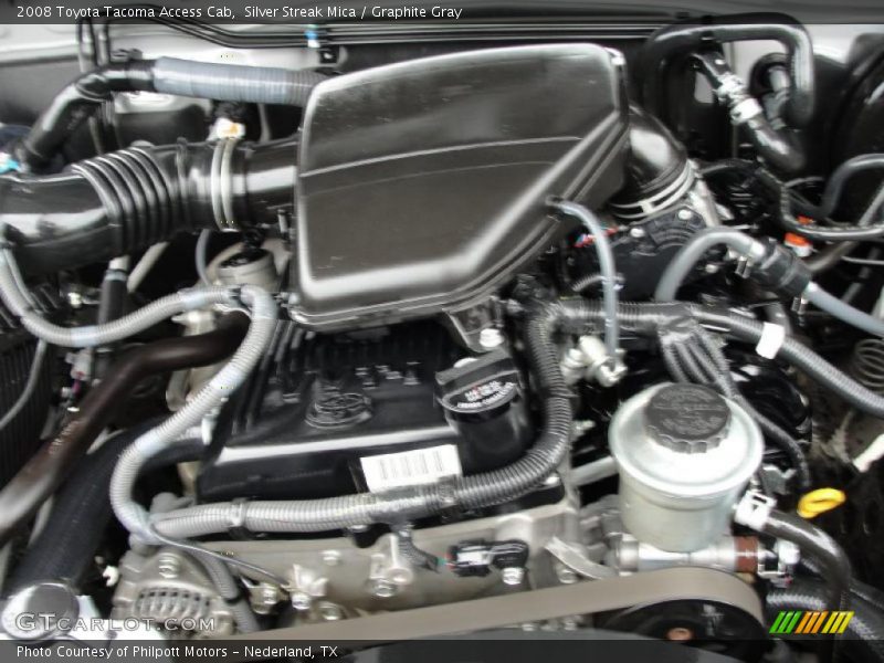 Silver Streak Mica / Graphite Gray 2008 Toyota Tacoma Access Cab