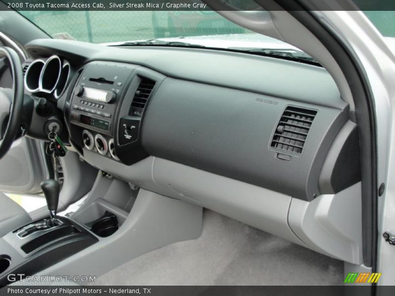 Silver Streak Mica / Graphite Gray 2008 Toyota Tacoma Access Cab