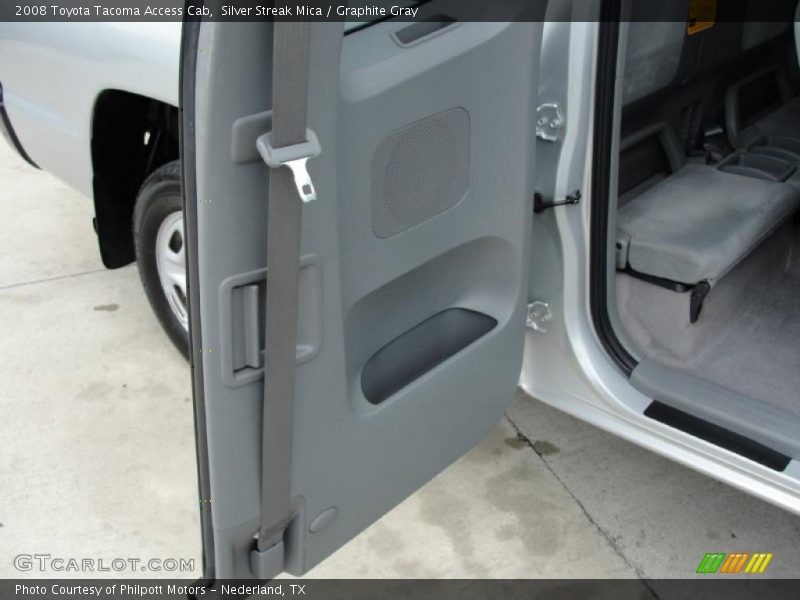 Silver Streak Mica / Graphite Gray 2008 Toyota Tacoma Access Cab