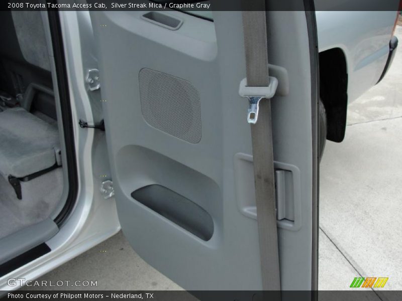 Silver Streak Mica / Graphite Gray 2008 Toyota Tacoma Access Cab