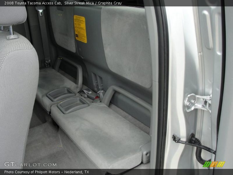 Silver Streak Mica / Graphite Gray 2008 Toyota Tacoma Access Cab