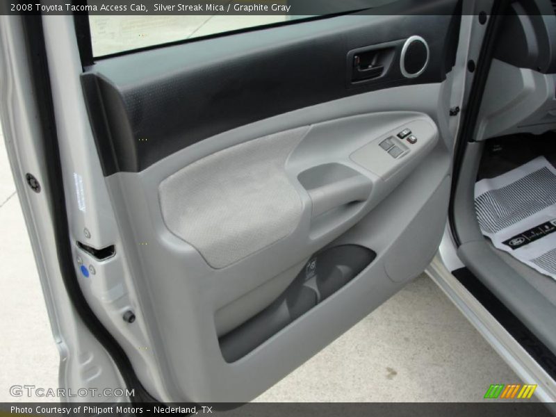 Silver Streak Mica / Graphite Gray 2008 Toyota Tacoma Access Cab