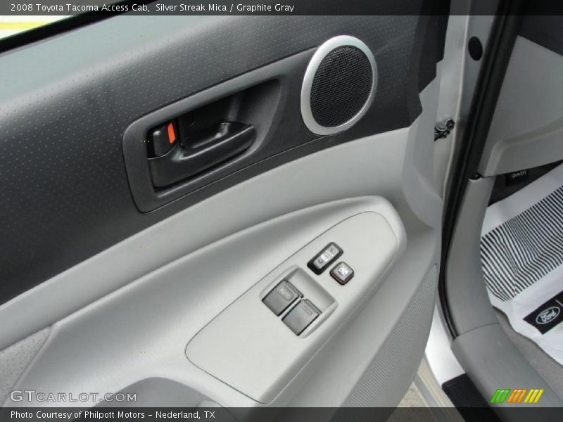 Silver Streak Mica / Graphite Gray 2008 Toyota Tacoma Access Cab