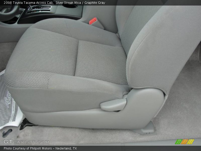 Silver Streak Mica / Graphite Gray 2008 Toyota Tacoma Access Cab