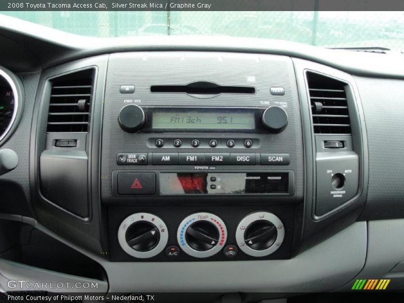 Silver Streak Mica / Graphite Gray 2008 Toyota Tacoma Access Cab