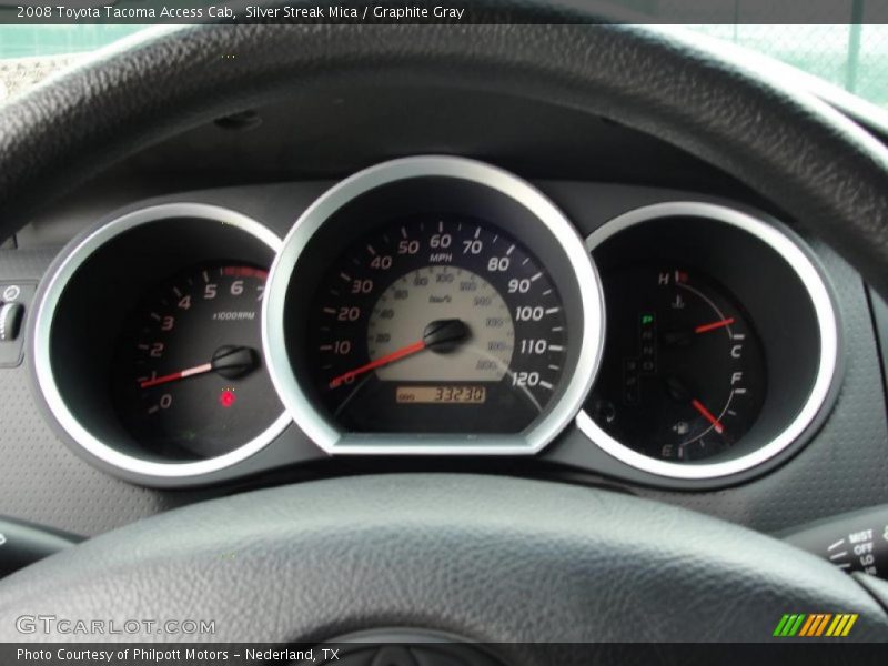 Silver Streak Mica / Graphite Gray 2008 Toyota Tacoma Access Cab