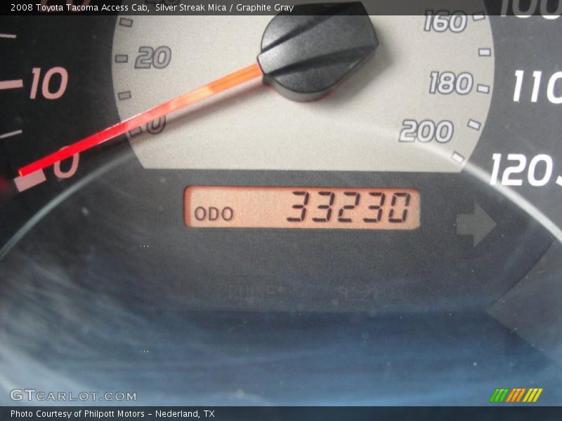 Silver Streak Mica / Graphite Gray 2008 Toyota Tacoma Access Cab