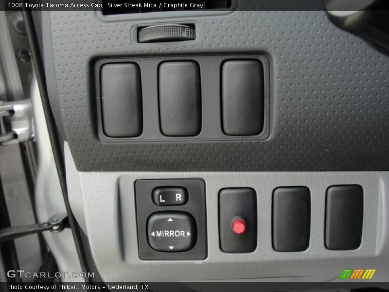 Silver Streak Mica / Graphite Gray 2008 Toyota Tacoma Access Cab