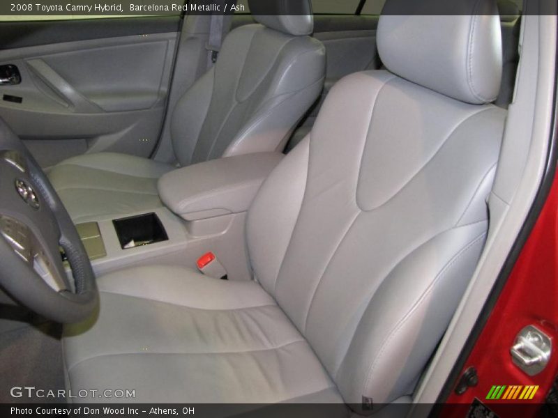 Barcelona Red Metallic / Ash 2008 Toyota Camry Hybrid