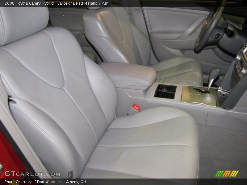 Barcelona Red Metallic / Ash 2008 Toyota Camry Hybrid