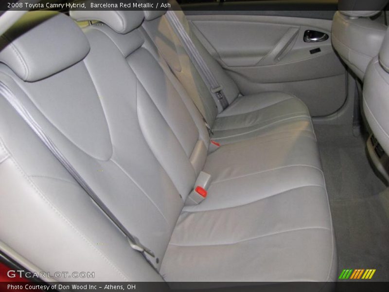 Barcelona Red Metallic / Ash 2008 Toyota Camry Hybrid