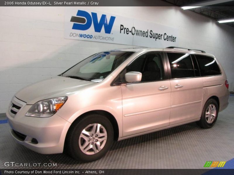 Silver Pearl Metallic / Gray 2006 Honda Odyssey EX-L