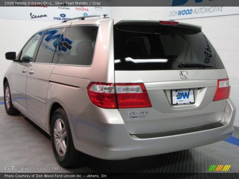 Silver Pearl Metallic / Gray 2006 Honda Odyssey EX-L
