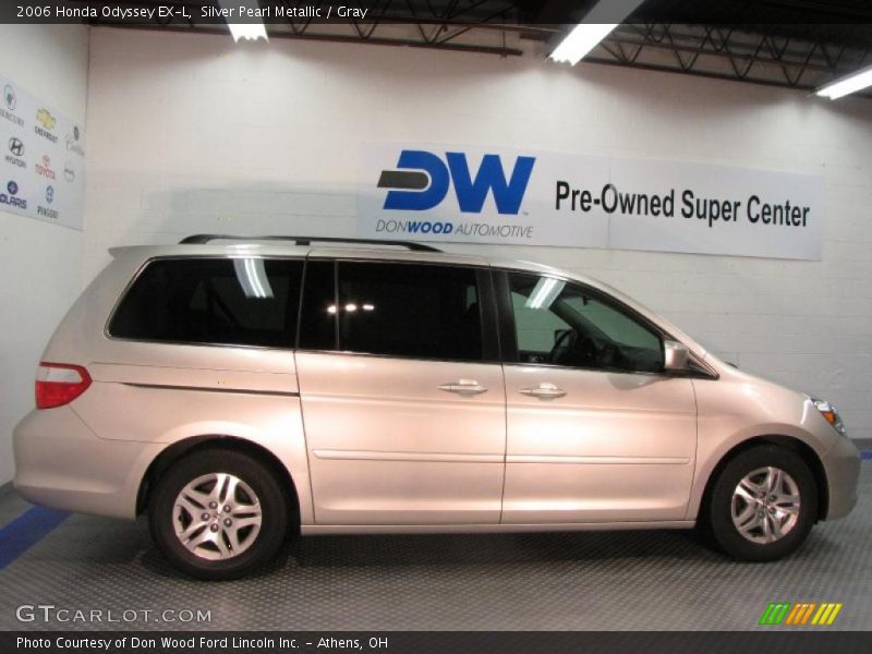 Silver Pearl Metallic / Gray 2006 Honda Odyssey EX-L