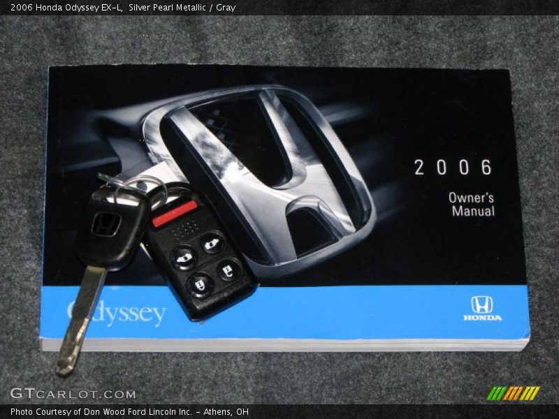 Silver Pearl Metallic / Gray 2006 Honda Odyssey EX-L