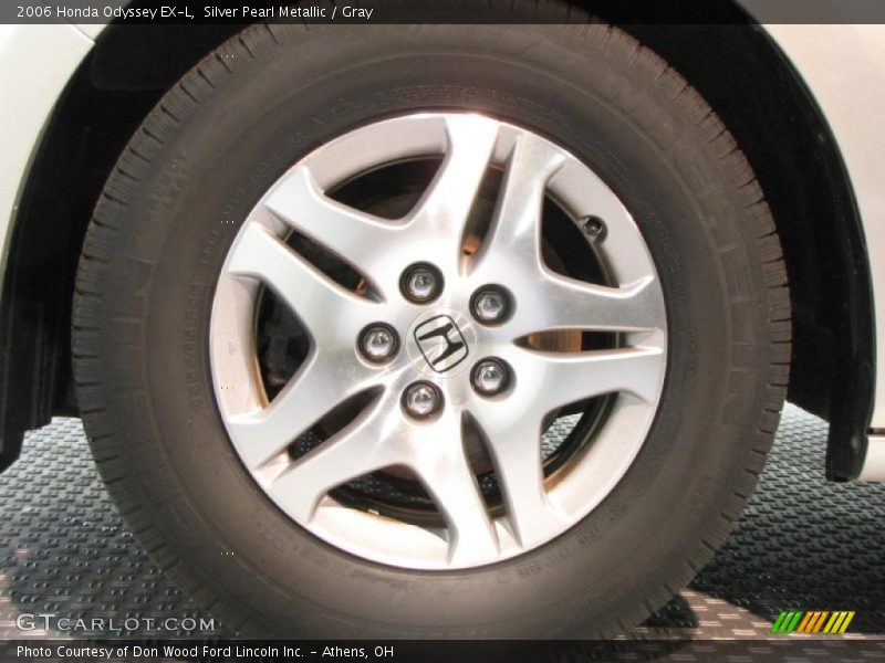 Silver Pearl Metallic / Gray 2006 Honda Odyssey EX-L