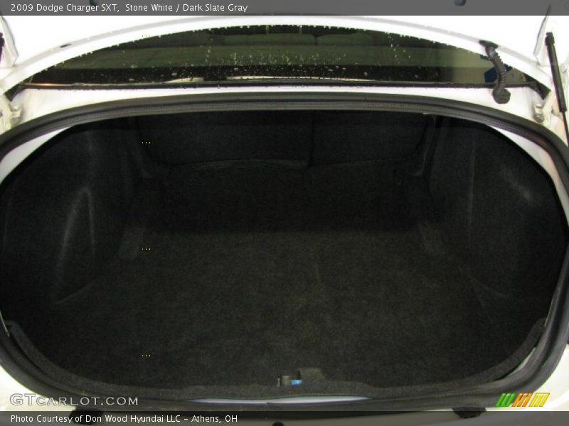 Stone White / Dark Slate Gray 2009 Dodge Charger SXT