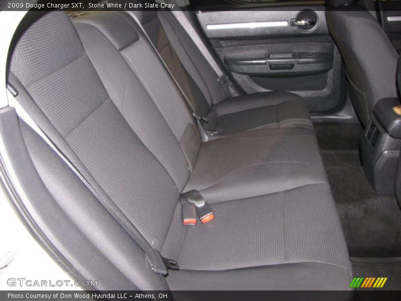 Stone White / Dark Slate Gray 2009 Dodge Charger SXT