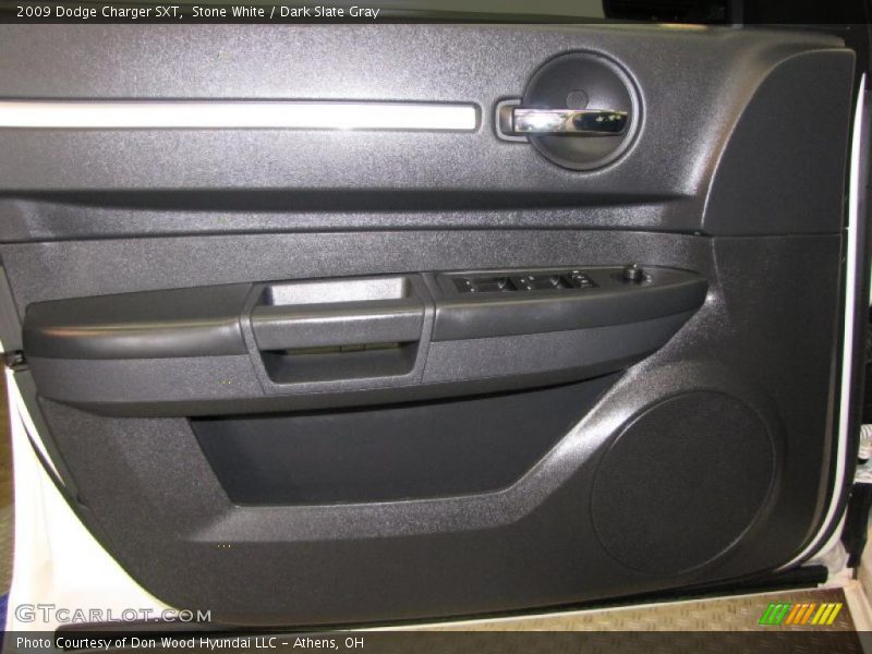Stone White / Dark Slate Gray 2009 Dodge Charger SXT