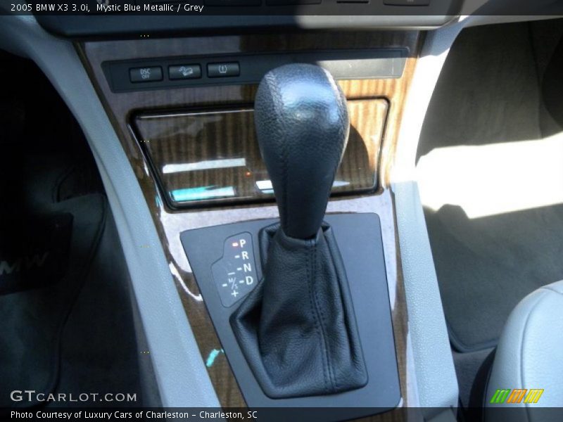 Mystic Blue Metallic / Grey 2005 BMW X3 3.0i
