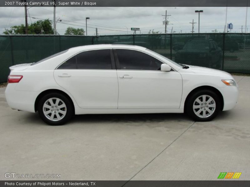 Super White / Bisque 2007 Toyota Camry XLE V6