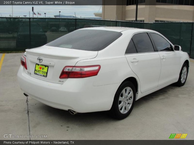 Super White / Bisque 2007 Toyota Camry XLE V6