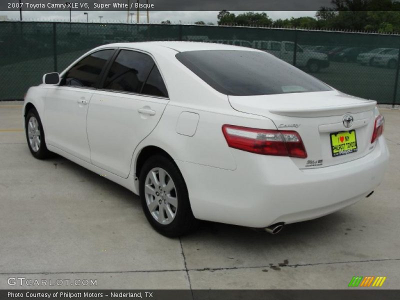 Super White / Bisque 2007 Toyota Camry XLE V6