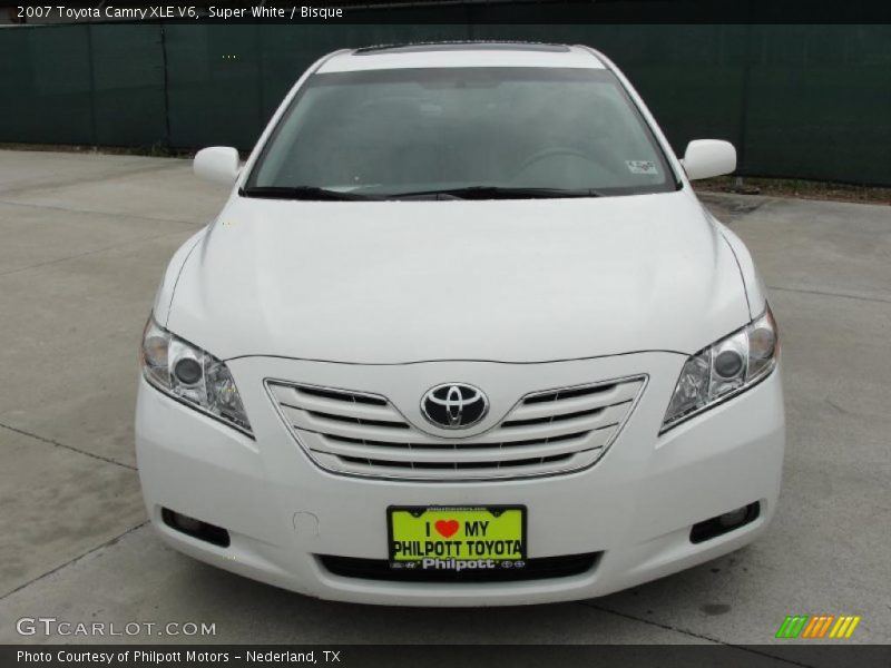 Super White / Bisque 2007 Toyota Camry XLE V6